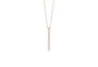 Sif Jakobs Colgante SIMERI Oro Rosa 70CM P1013-CZ-RG