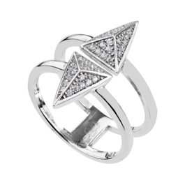 Sif Jakobs Sortija PECETTO Blanca R0043-CZ-56
