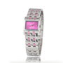 Chronotech CC7120LS-04M Reloj Analógico para Mujer con Esfera Rosa