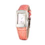 Chronotech CT7017L-08 Reloj Analógico Rosa y Plateado