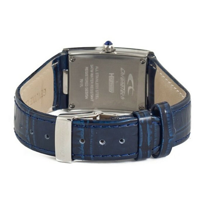 Chronotech CT7017L-09 con correa de piel azul