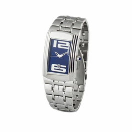 Chronotech CT7017M-09M con esfera azul y correa plateada