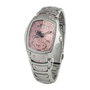 Chronotech CT7896LS-87M con esfera rosa y correa plateada