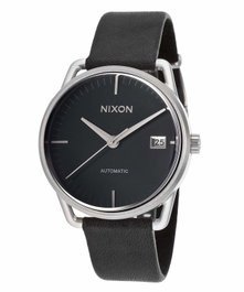 Nixon Mellor Automatic para Mujer con Correa de Piel Negra