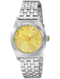 Nixon Small Time Teller A399-1898-00 con esfera verde