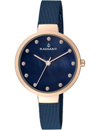 Radiant North Star RA416208 con esfera azul y caja rosada