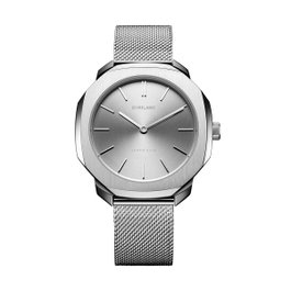 D1 Milano SSML01 Reloj Analógico de Acero Plateado