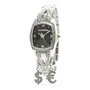 Chronotech CT7008LS-15M con esfera negra y correa plateada