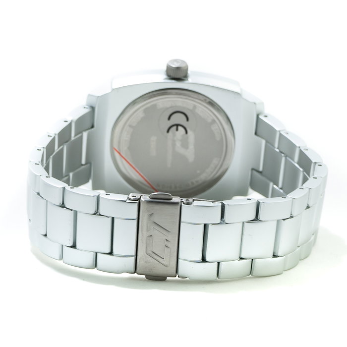 Chronotech CC7079M-02M Reloj Analógico Plateado