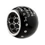 Demaria Anillo de Acero Negro para Mujer DM6TAX35N-N16