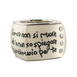 Demaria Anillo de Oro de 18 Kilates para Mujer