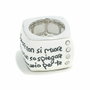 Demaria Anillo de Oro de 18 Quilates Talla 14