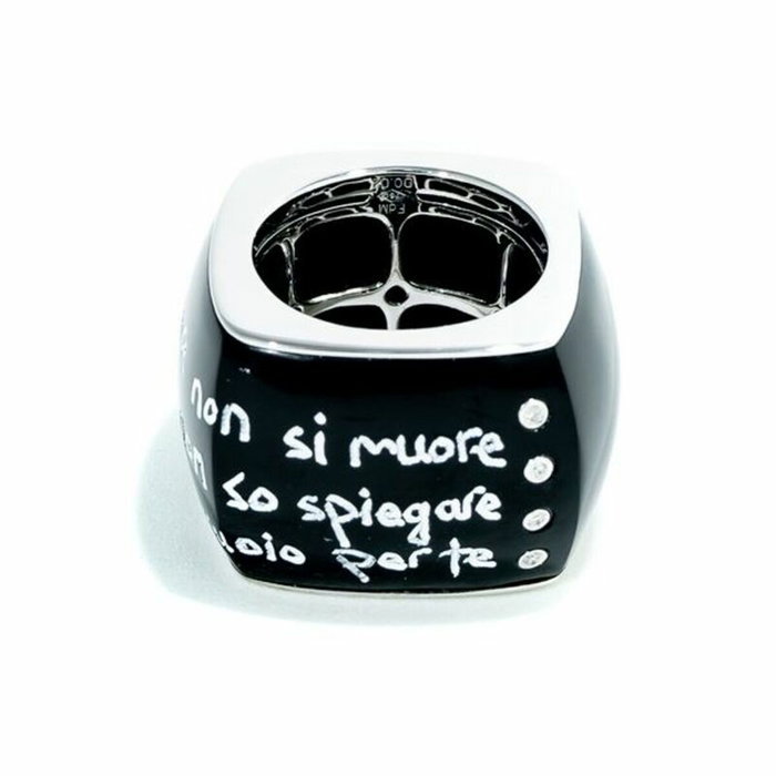 Demaria Anillo de Oro de 18 Quilates DM6TAX36N-N16 Demaria Anillo de Oro de 18 Quilates DM6TAX36N-N16