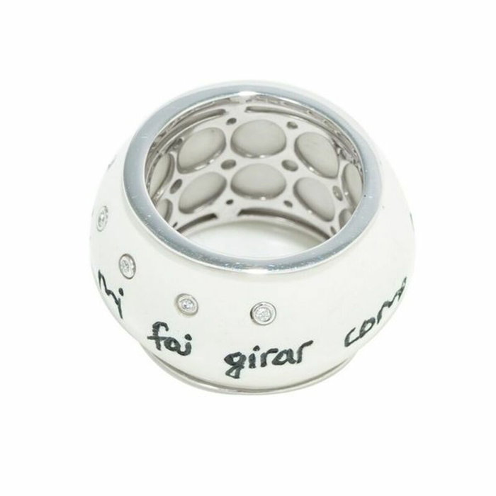 Demaria Anillo de Oro de 18 Quilates Talla 12