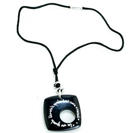 Demaria DM6TC038-NEGRO Collar de Oro de 18 Kilates