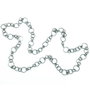 Demaria Cadena de Plata de Ley de 100 cm Negro