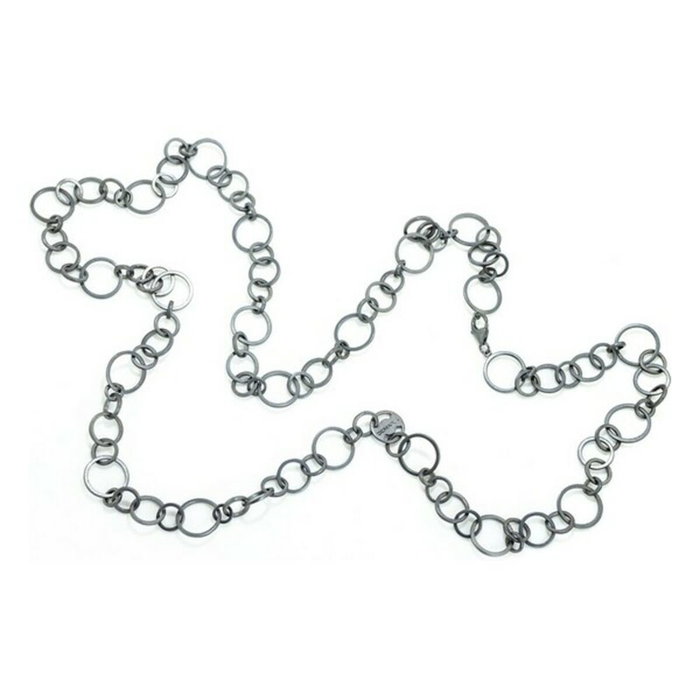 Demaria Cadena de Plata de Ley de 100 cm Negro Demaria Cadena de Plata de Ley de 100 cm Negro