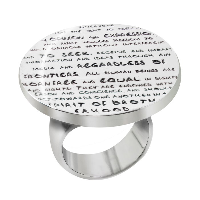 Demaria Anillo de Plata de Ley Plateado Talla 14 Demaria Anillo de Plata de Ley Plateado Talla 14