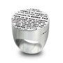 Demaria Anillo DMHRA005-B12 de Plata de Ley Color Plateado