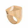 Demaria Anillo de Plata de Ley Rosa Talla 16