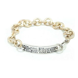 Pulsera Mujer Demaria DMHRBR01-BLAN 19 cm