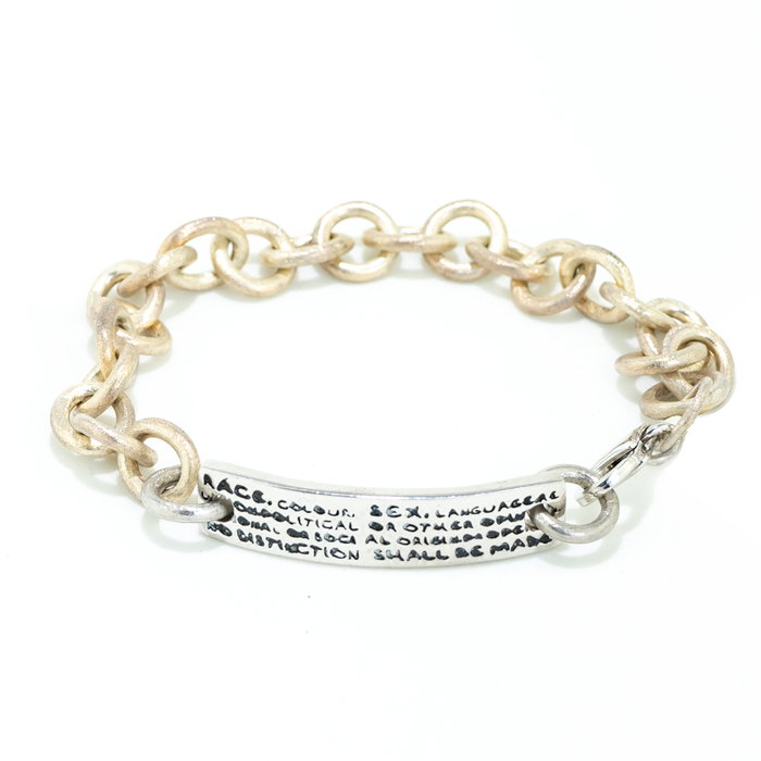Demaria Pulsera DMHRBR01-BLANCO Plata de Ley Demaria Pulsera DMHRBR01-BLANCO Plata de Ley