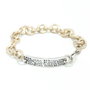 Demaria Pulsera DMHRBR01-BLANCO Plata de Ley