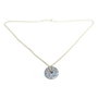 Demaria Colgante DMHRC001-BLANCO Plateado de Plata de Ley