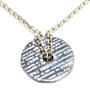Demaria Colgante de Plata de Ley Plateado DMHRC001-GRIS de 45cm