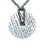 Demaria Colgante de Plata de Ley Plateado DMHRC001-GRIS de 45cm
