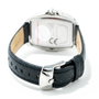 Chronotech Reloj CT7896LS-103 con Correa de Piel Negra