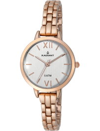 Radiant RA413203 Reloj para mujer con caja y correa rosada