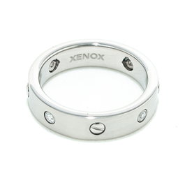 Xenox X1479-52 Anillo Plateado para Mujer