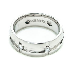 Xenox Anillo X1480-54 para Mujer en Plateado