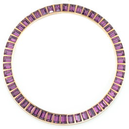 Marc Coblen B45-R204 Reloj para Hombre Morado 44MM