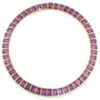 Marc Coblen B45-R204 Reloj para Hombre Morado 44MM