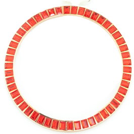 Marc Coblen B45-R227 Reloj para Hombre Rojo 44mm