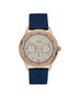 Guess W0863G4 con correa azul y caja rosada