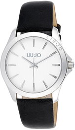 Liujo Reloj TLJ808 con correa de piel negra