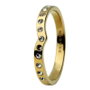Skagen JRSG024SS5 Anillo Dorado Tamaño 10