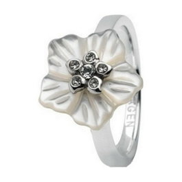 Skagen Anillo JRSW023SS6 Plateado de Acero