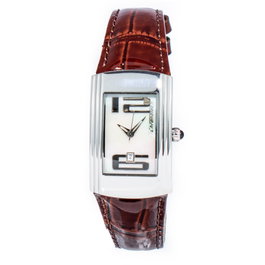 Chronotech CT7017L-03 con correa de piel marrón