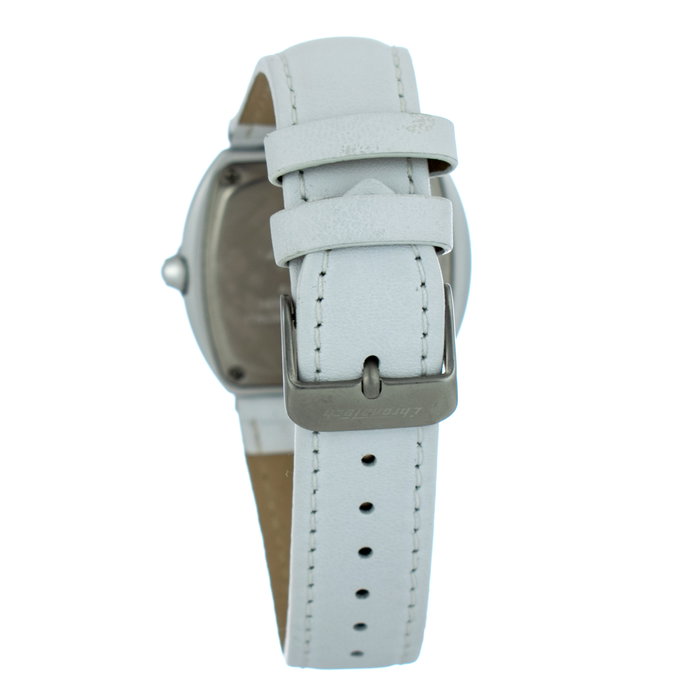 Chronotech CT7305M-01 con correa de piel blanca