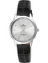 Radiant RA482604 Reloj Analógico para Mujer con Correa de Piel Negra