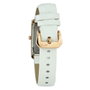 Chronotech CT6024L-11 Reloj de Mujer con Correa de Piel Blanca