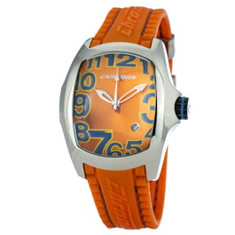 Chronotech Reloj CT7016M-08 con correa naranja