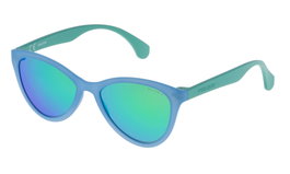 Police SPL08654715V Gafas de sol Azul