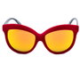 Italia Independent 0092V-053-ZEB Gafas de sol para mujer en rojo