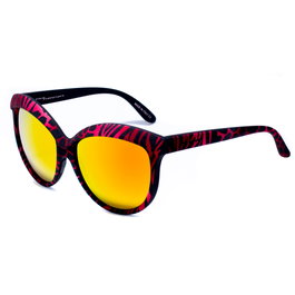 Italia Independent 0092-ZEF-053 Gafas de sol para mujer en color rojo