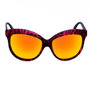 Italia Independent 0092-ZEF-053 Gafas de sol para mujer en color rojo